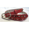 Shining Rhinestones PU Belt with Fashion Studs